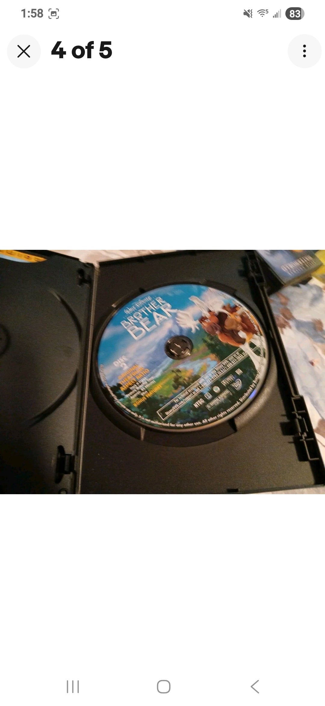 Walt Disney's Brother Bear (DVD, 2004, 2-Disc Set, Special Edition)