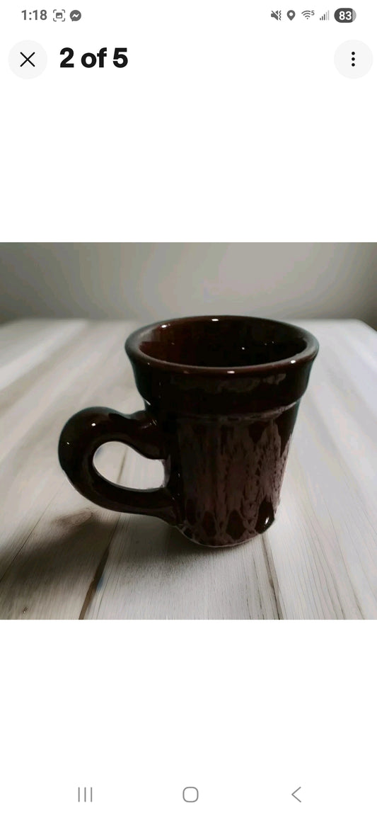 Vntg Coffee Cup Hand Made From Mexico