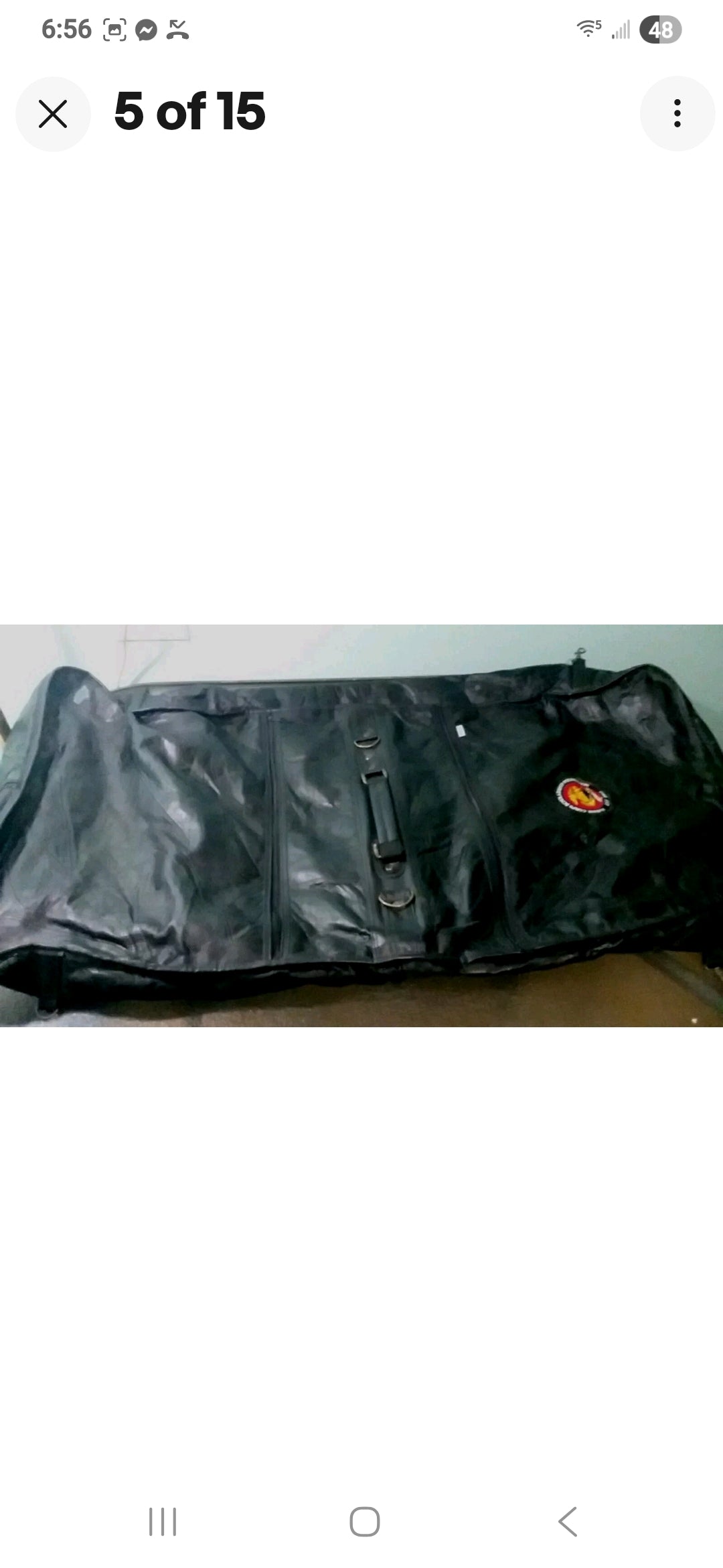Marine Corps Genuine Leather Garment Bag