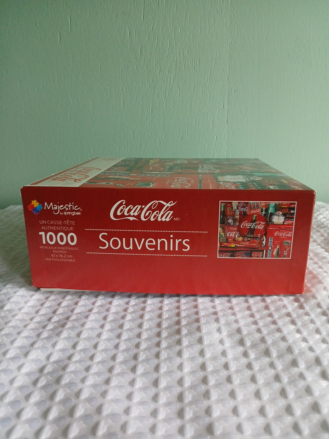 1000 piece Coca-Cola memory jigsaw puzzle