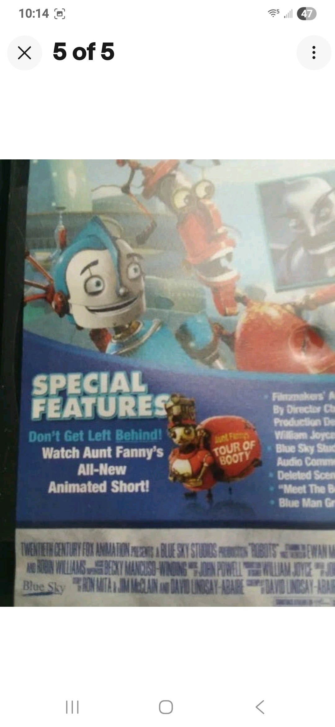 Robots (DVD, 2005) - Clean