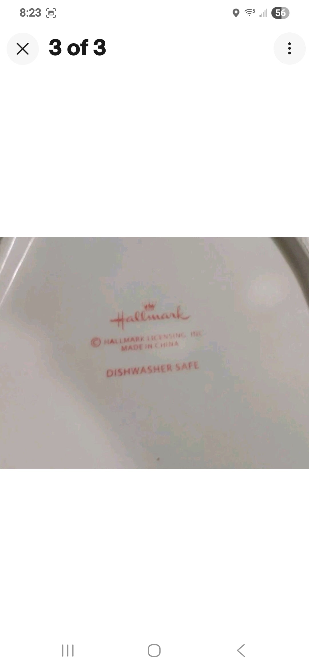 Hallmark Vintage Snowman Candy Dish