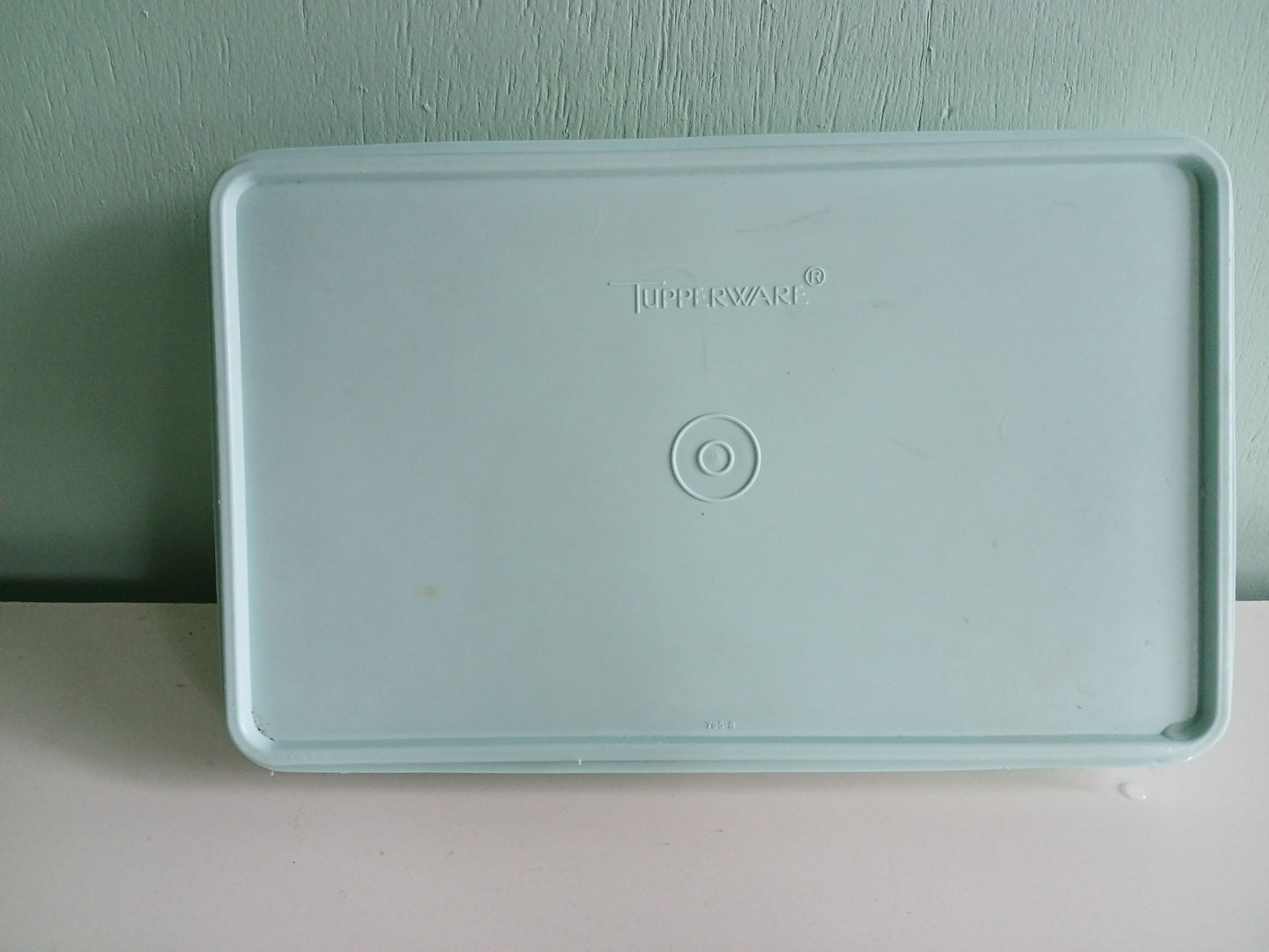 Vintage Tupperware Organizer rectangle container 11"X 2" 795-6