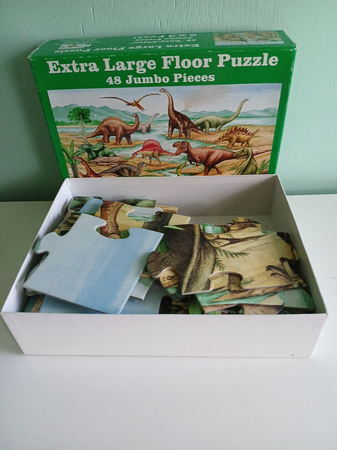 Melissa & Doug Extra Large Floor Puzzle 48 Peices Dinosaurs #421