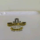 Vintage  Oval Serving Platter Harmony House Fine China- Wembley- Hand Painted