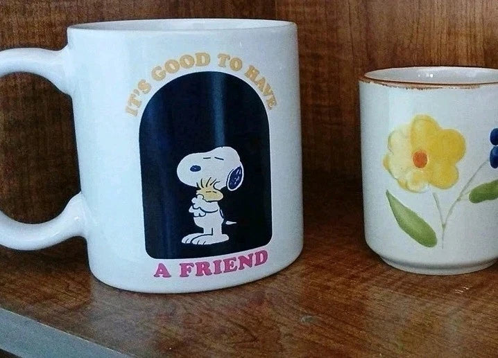 Peanuts Snoopy & Woodstock Jumbo Coffee Cup