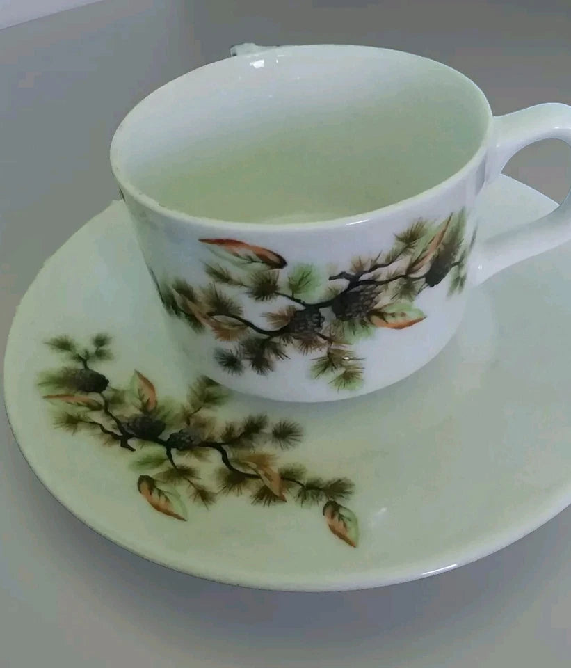 Vintage Kutani Japanese China Hand Painted Tea Set